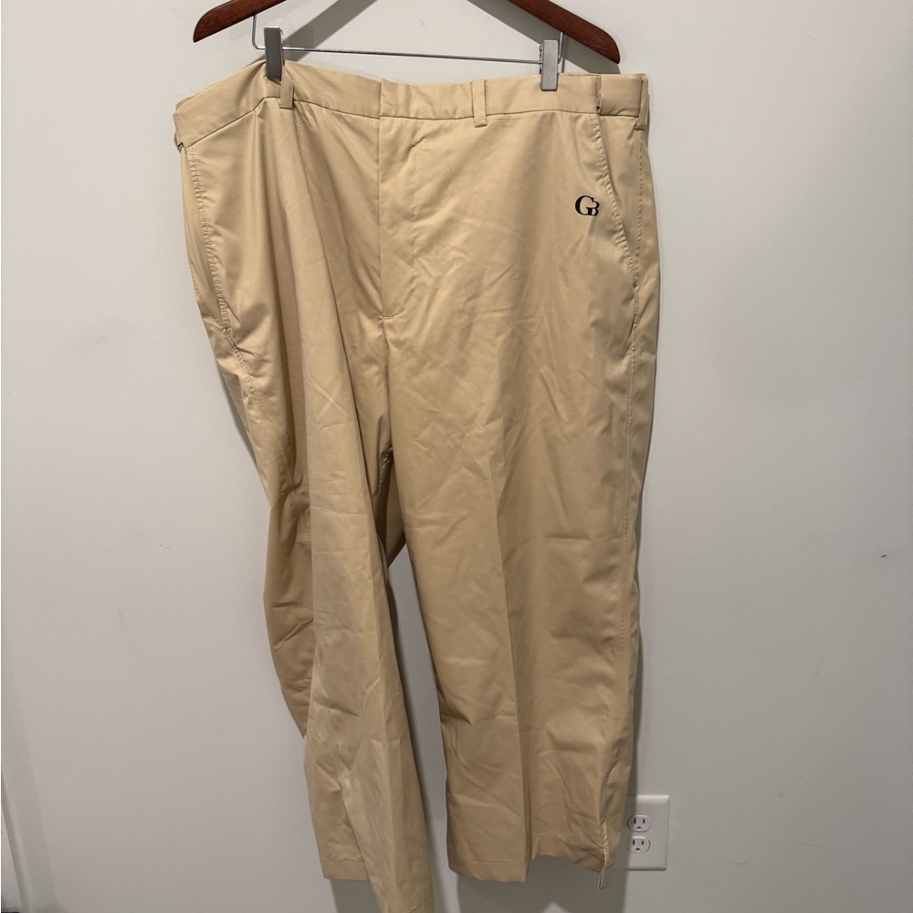 Galway Bay Mens Tan All Weather Lined Golf Pants